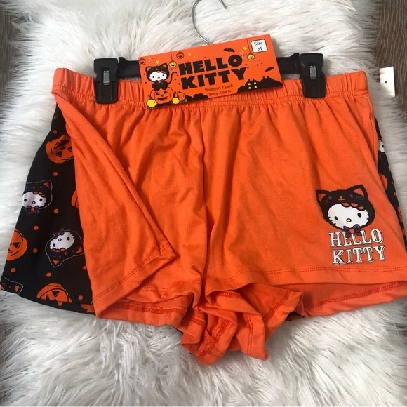 Hello Kitty Halloween Pj Shorts 2pk - Picture 4 of 6